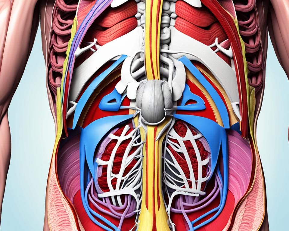 Anatomie des Abdomens