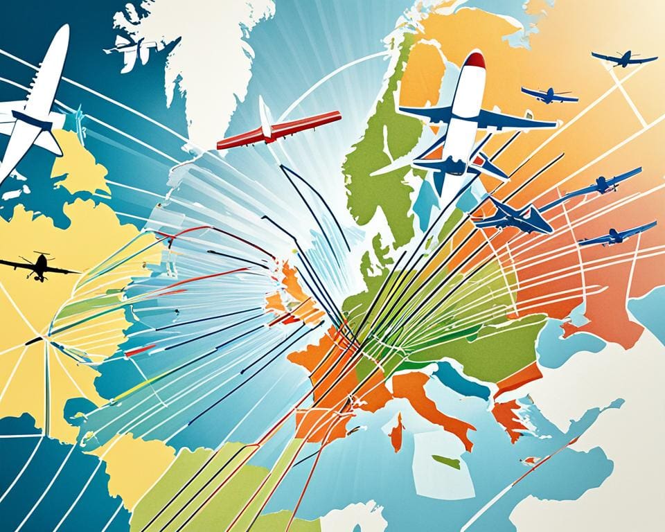 Nationale Flugverbindungen in Deutschland