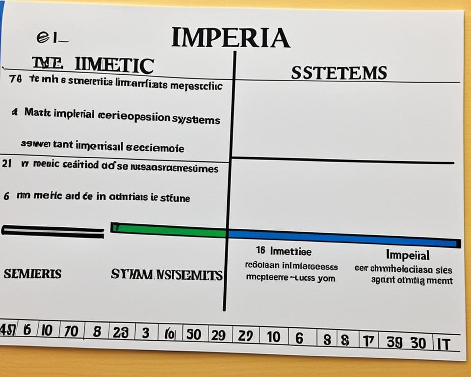 Unterschied Metrisch Imperial