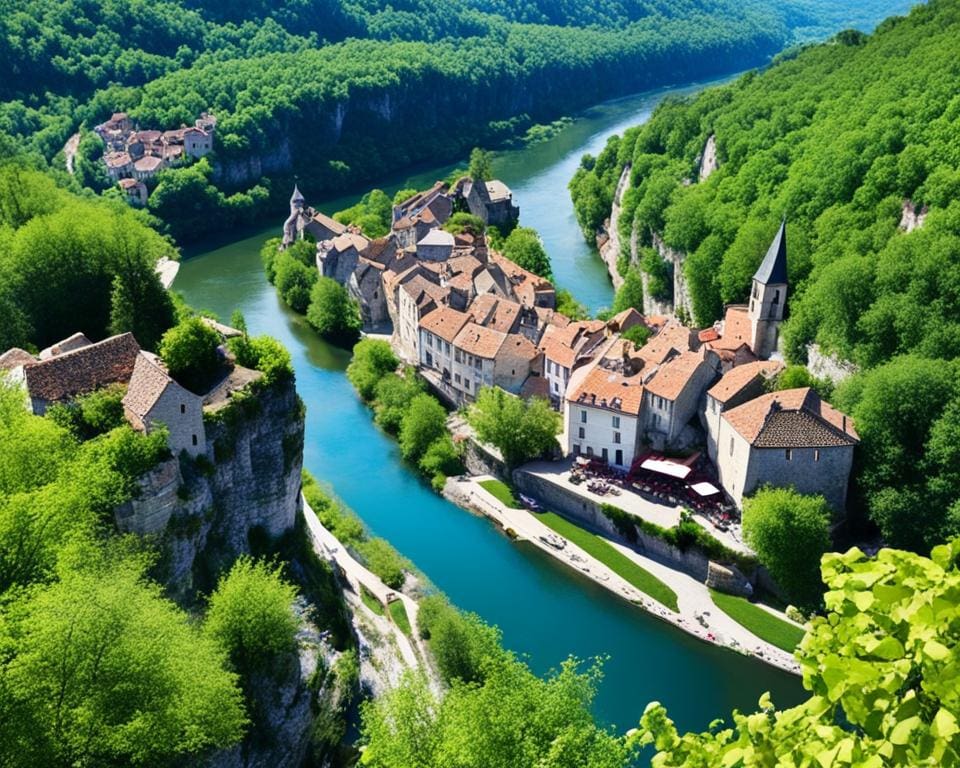 Saint-Cirq-Lapopie: Frankreichs bezauberndes Klippen-Dorf