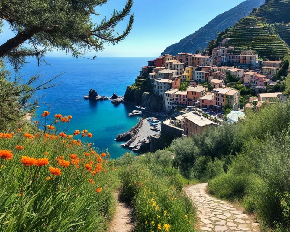 Wanderweg in Manarola