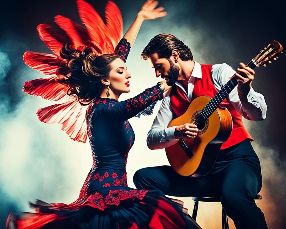 Flamenco Musik und Flamenco Gitarre