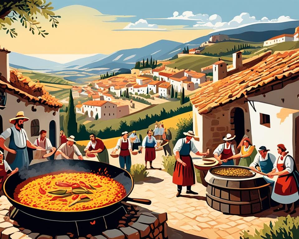 Geschichte Paella