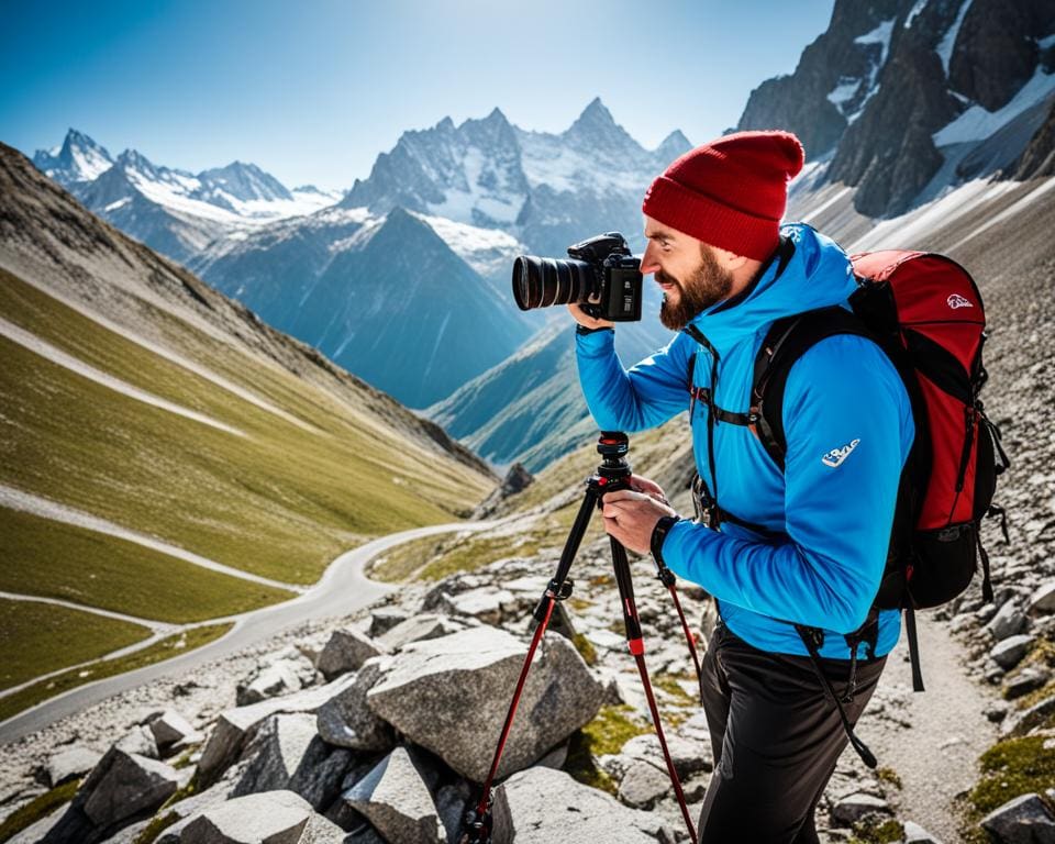 Outdoor Fotograf am Col du Galibier