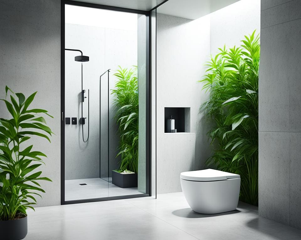 sparsame Toiletten