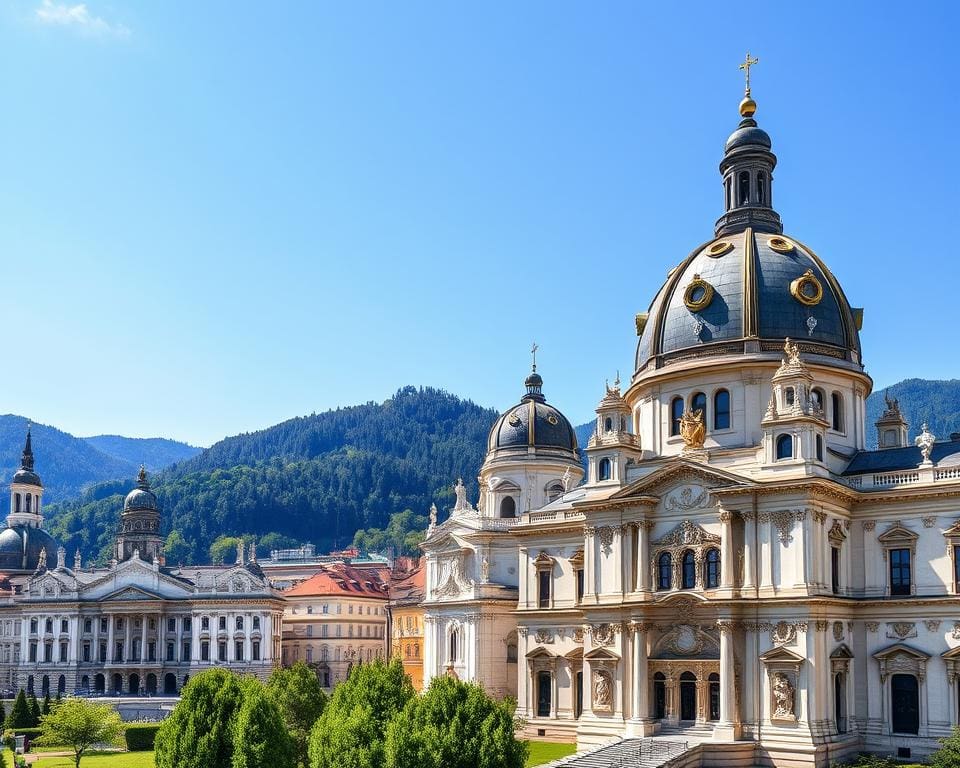 Barocke Pracht in Salzburg, Österreich