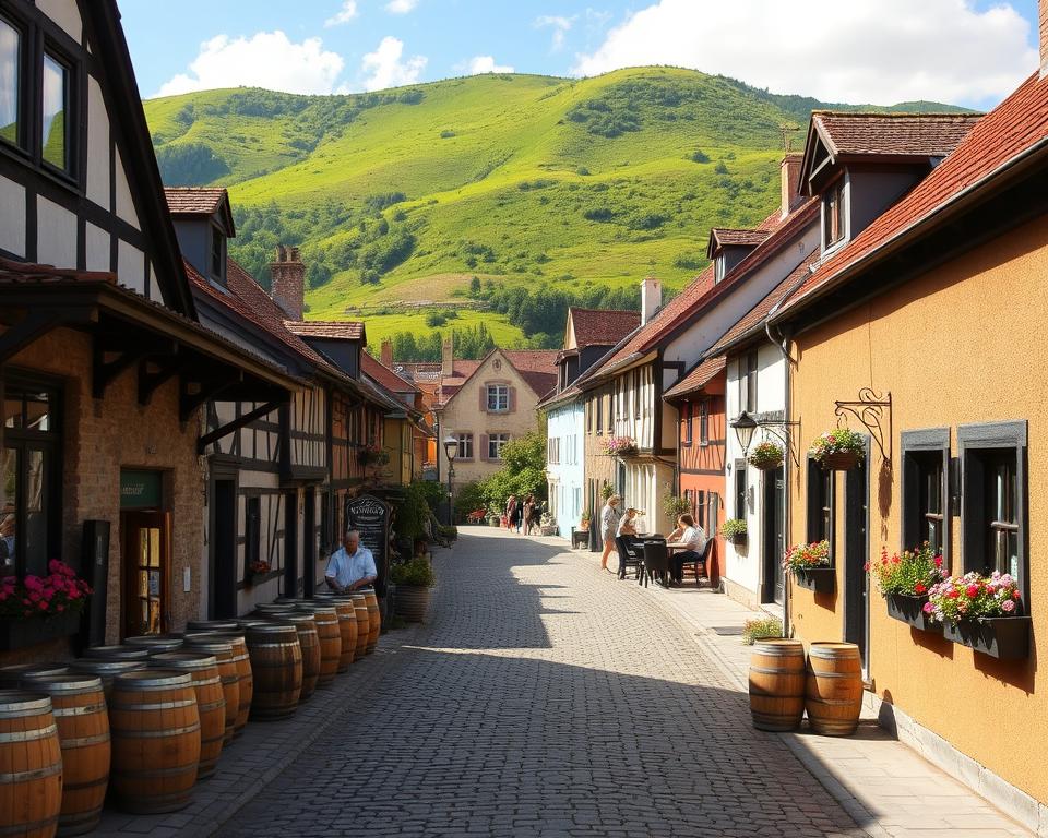 Brauereiwanderungen in malerischen Dörfern