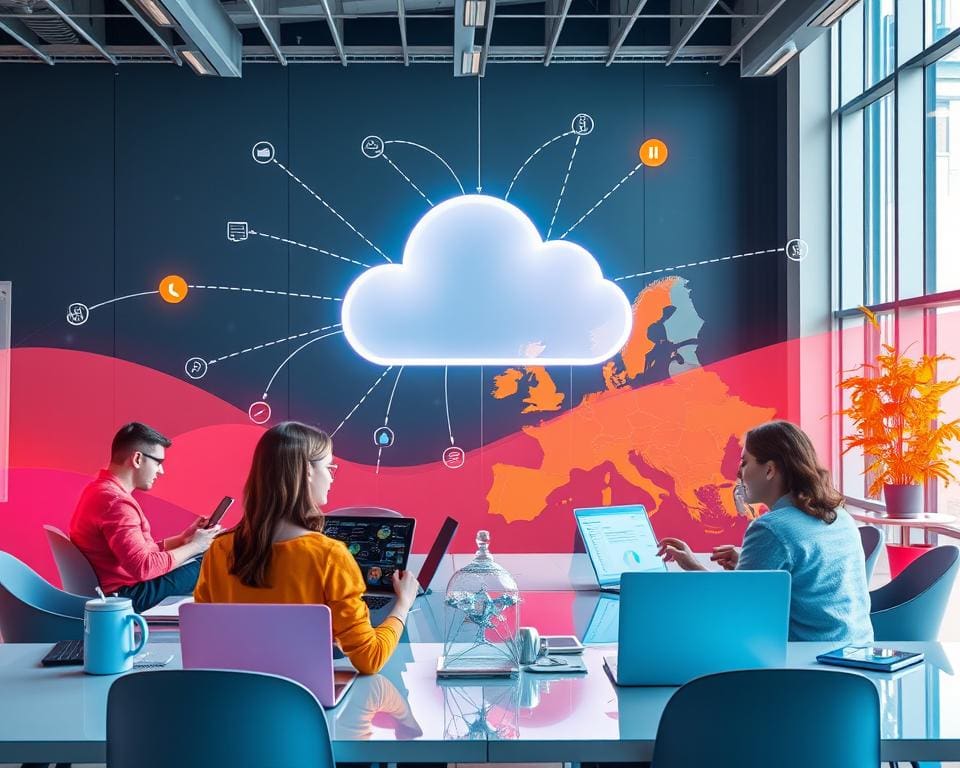 Cloud-Plattform für Teamwork