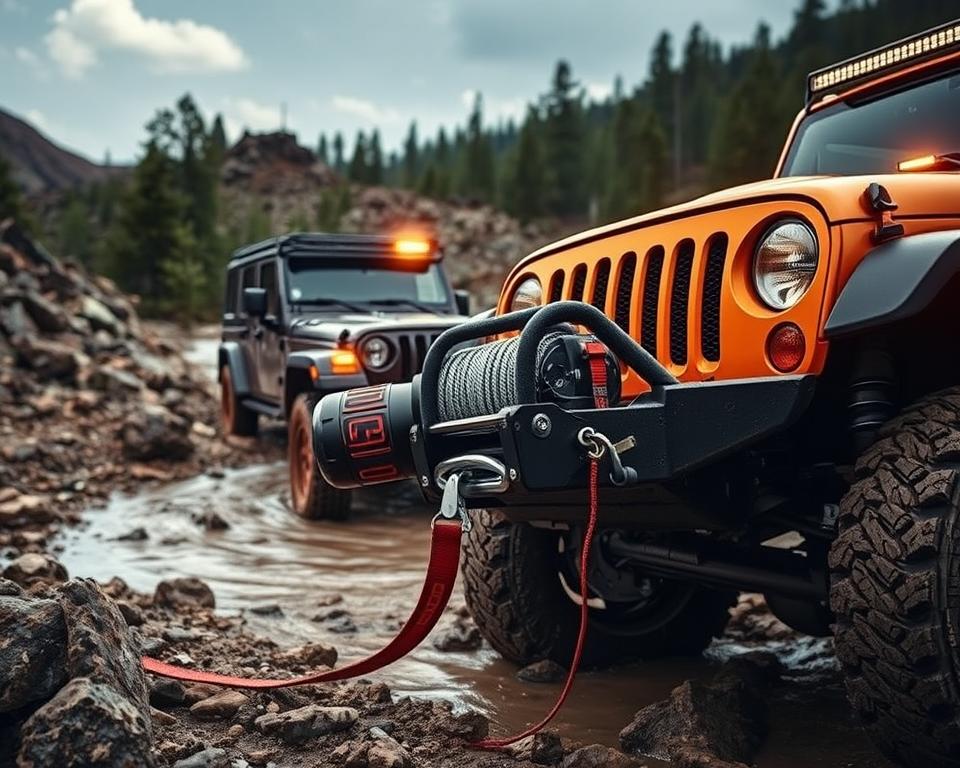 Die stärksten Seilwinden für Offroad-Abenteuer