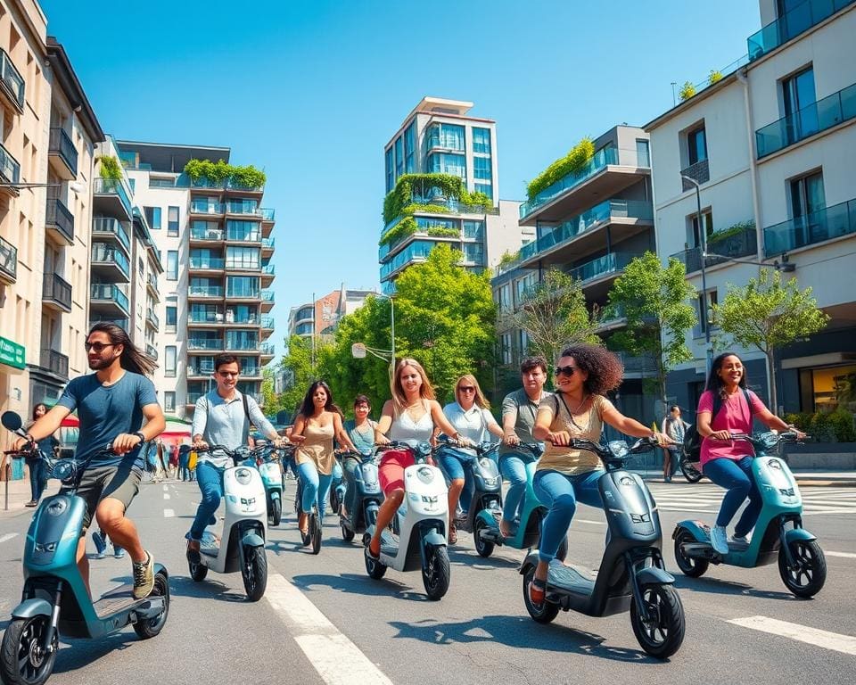 Elektrische Roller im Trend: Nachhaltig durch die Stadt