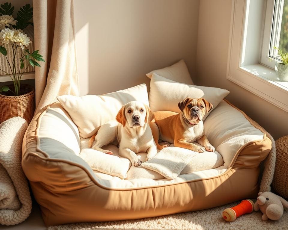 Haustierbett für Hunde und Katzen