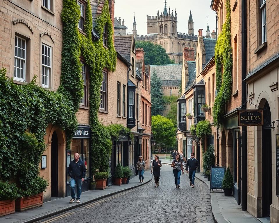 Historische Straßen Oxford