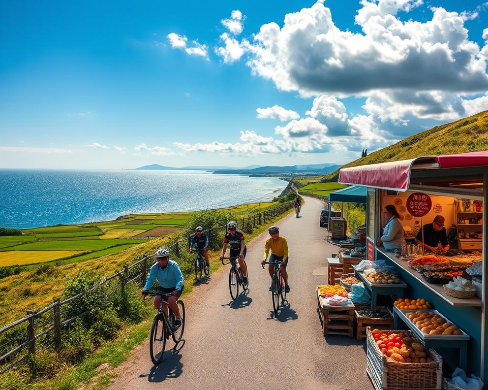 Kulinarische Fahrradtouren entlang der Küste