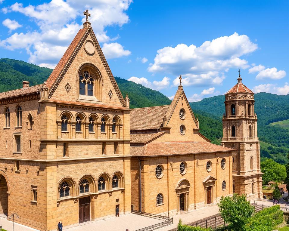 Romanische Kirchen in Assisi, Italien