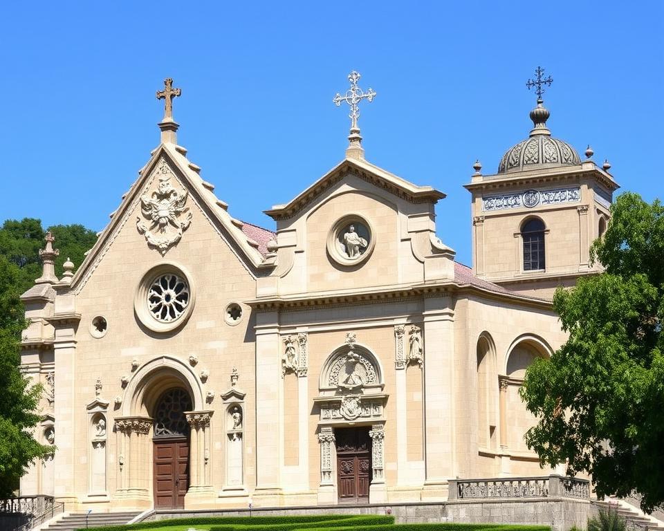 Romanische Kirchen in Évora, Portugal