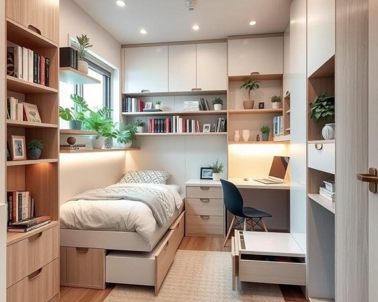 Schlaue Lösungen für mehr Stauraum in kleinen Räumen