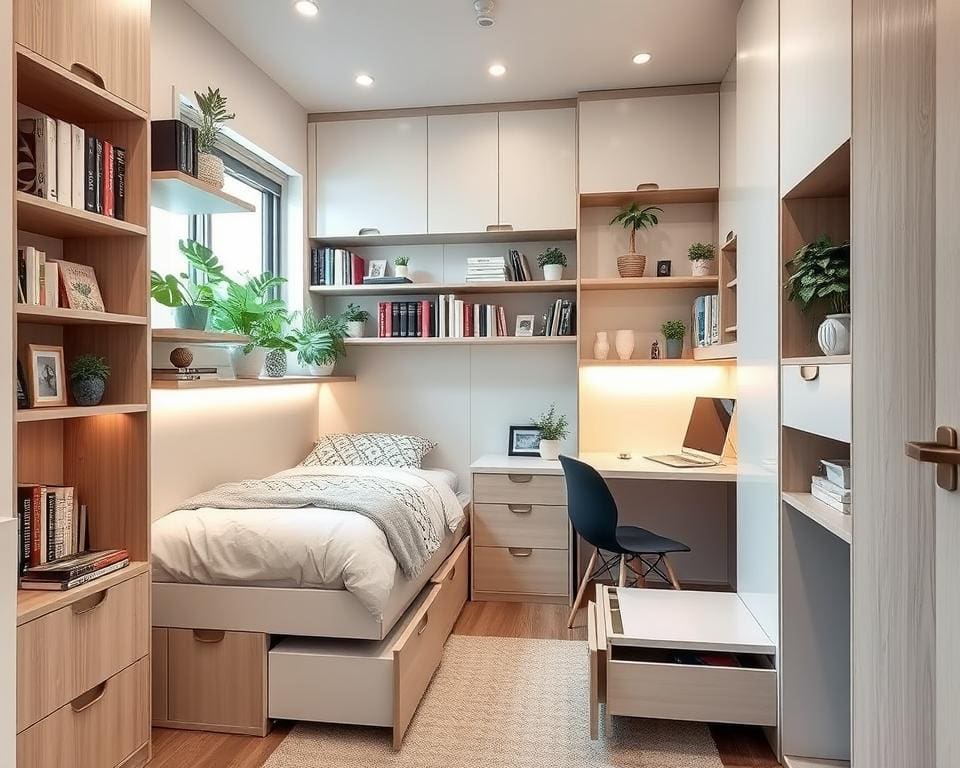 Schlaue Lösungen für mehr Stauraum in kleinen Räumen