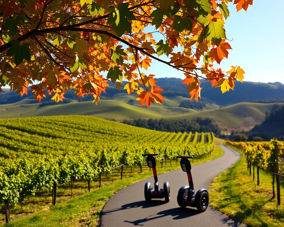 Segway-Touren durch Weinberge