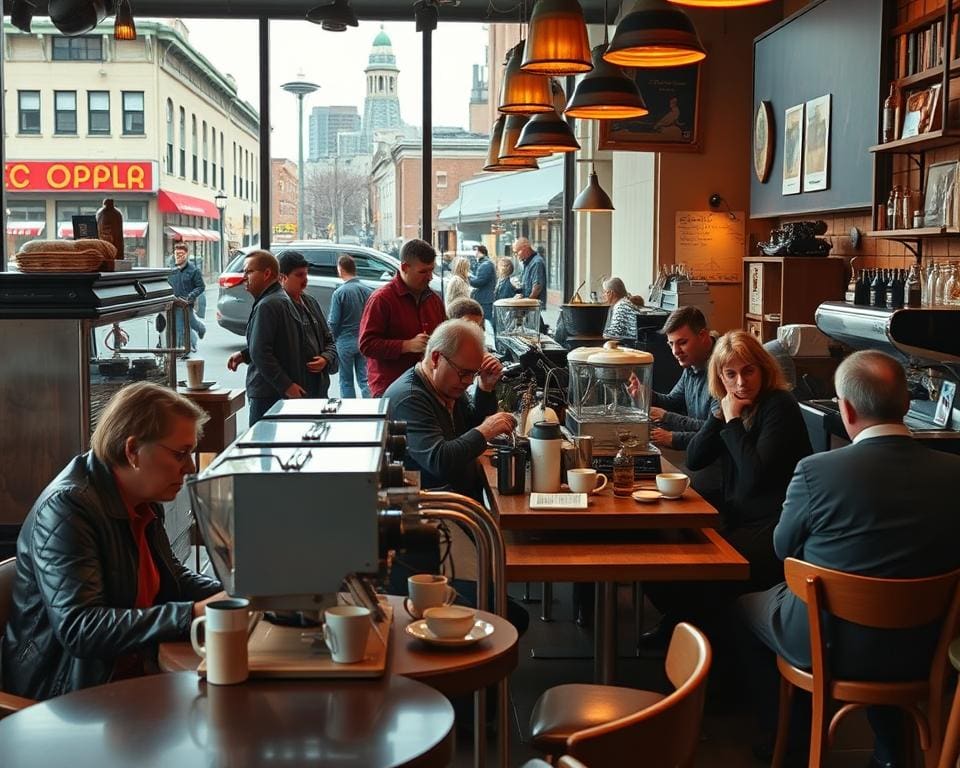 historische Entwicklung der Kaffeehauskultur