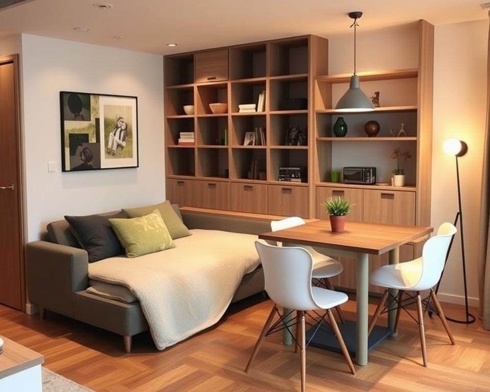 platzsparende Möbel