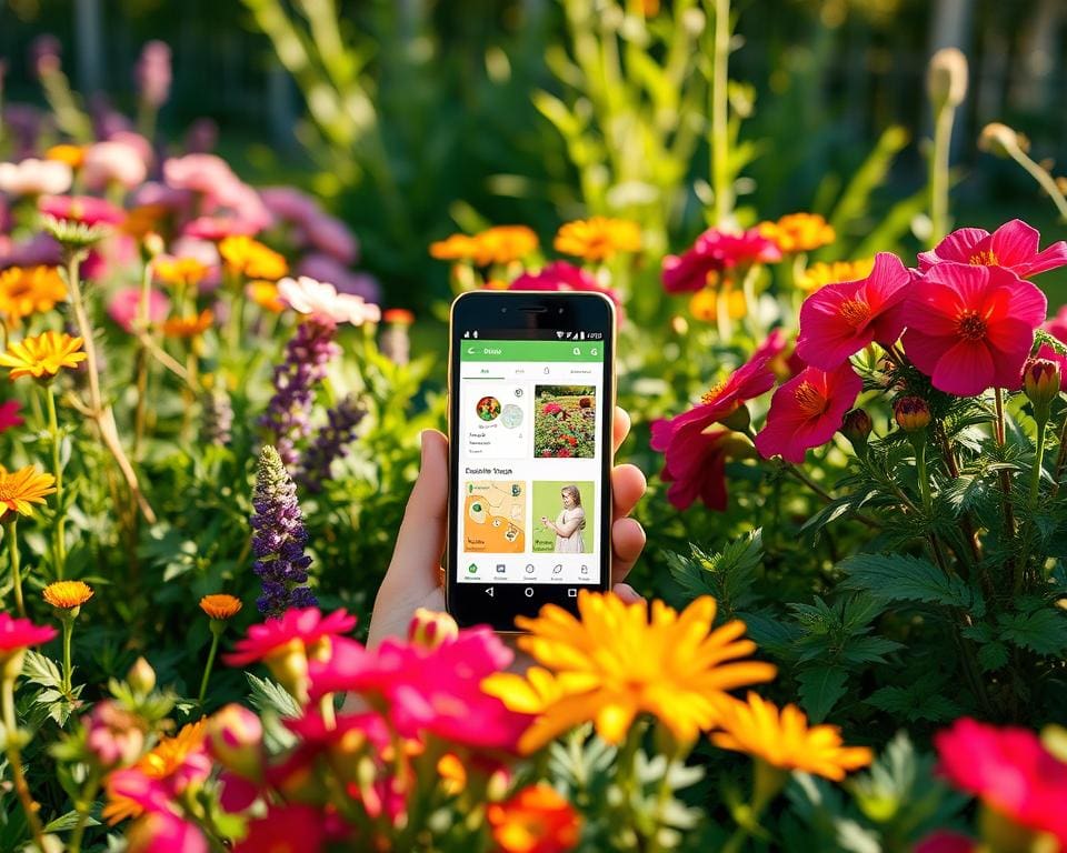 App für Gartenplanung