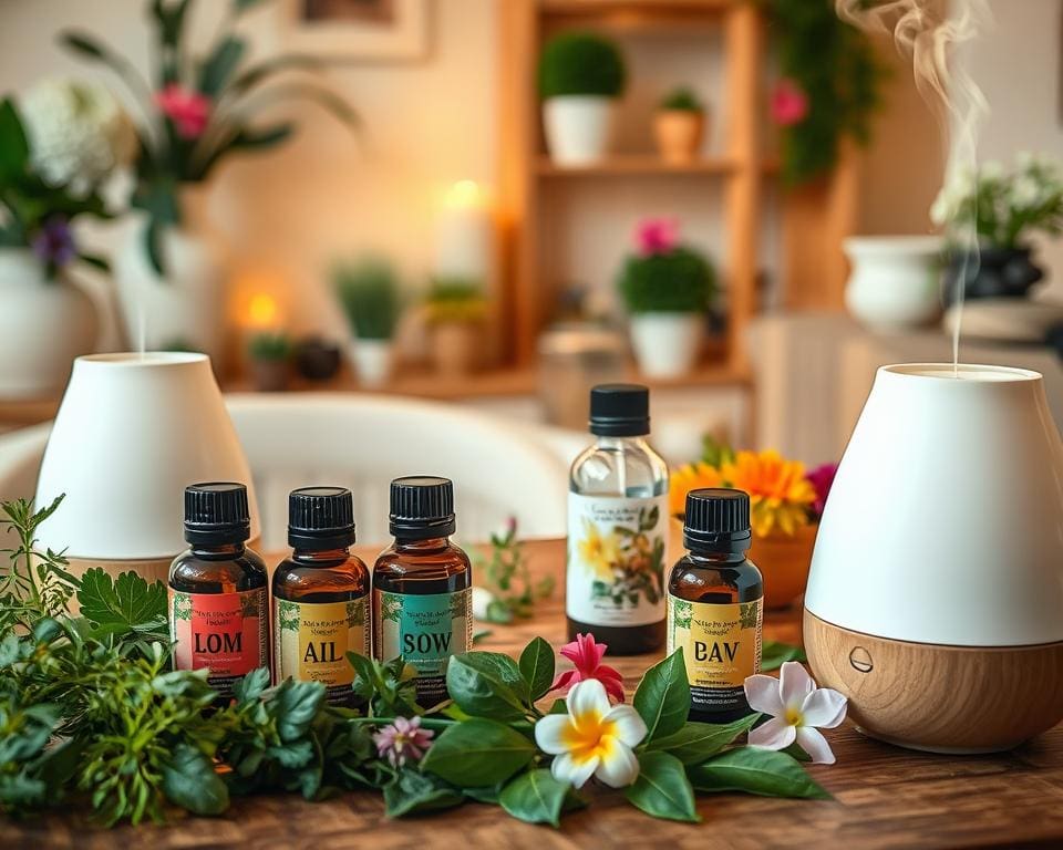 Aromatherapie und ätherische Öle