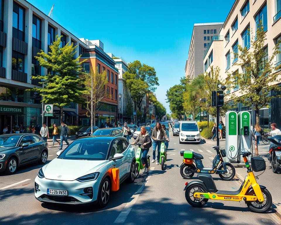 Elektromobilität und alternative Verkehrsmittel in der urbanen Fortbewegung