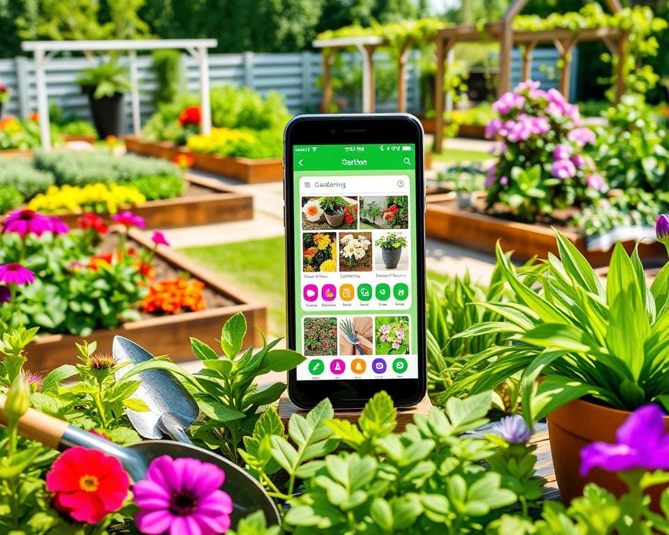 Gartenplanung mit Apps: Digitale Helfer für Hobbygärtner