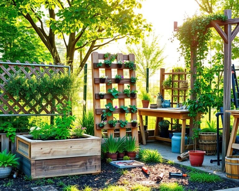 Heimwerken im Garten: Bauanleitungen für Gartenprojekte