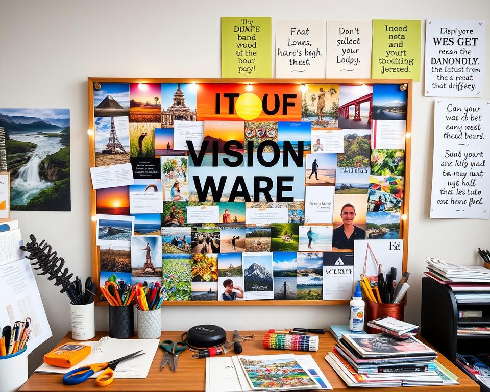 Inspiration finden für Ihr Vision Board