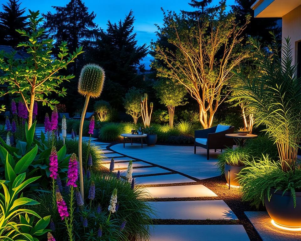 Lichtdesign im Garten: Akzente setzen mit LED-Technik