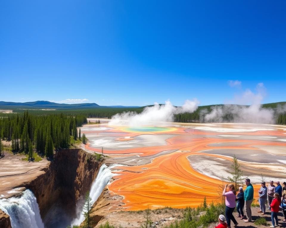 Naturwunder im Yellowstone-Nationalpark, USA