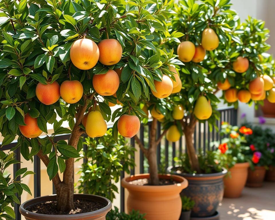 Obstbäume im Kübel: Erntefrische Früchte auf Balkon und Terrasse