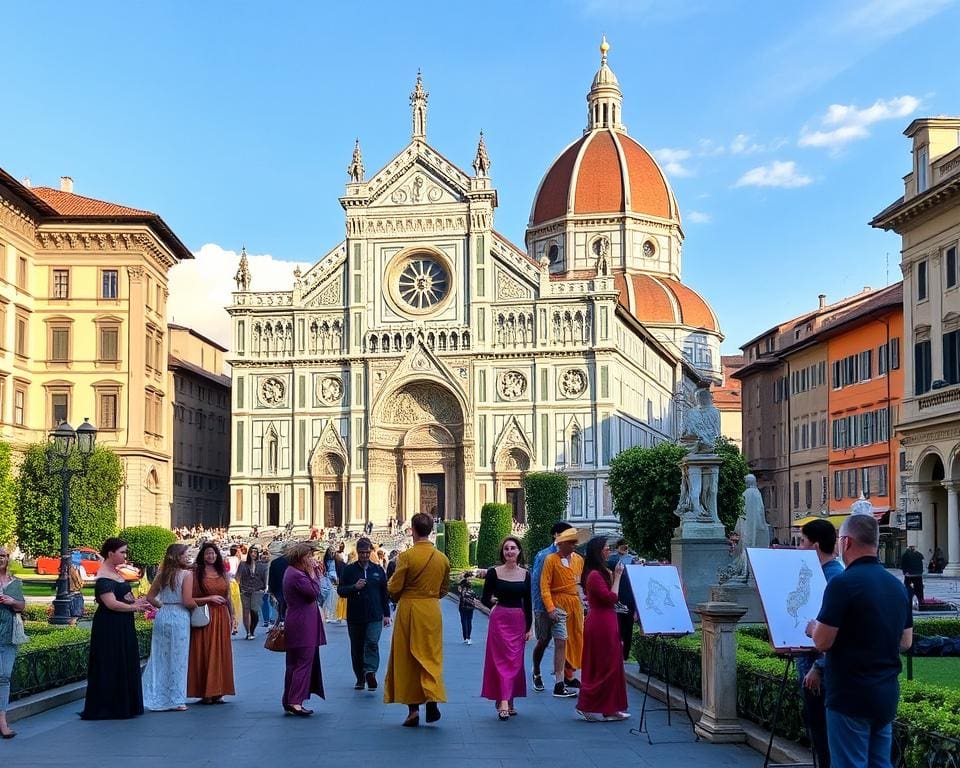 Renaissance-Kunst in Florenz, Italien