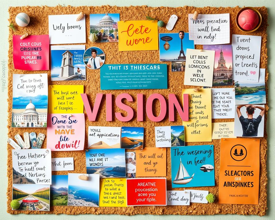 Selbstmotivation: Vision Board erstellen