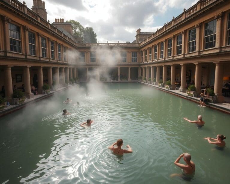 Thermalbäder und Entspannung in Bath, England