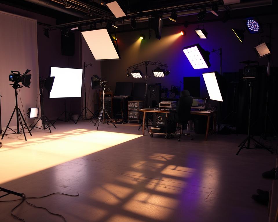 Beleuchtungskonzeption für Filmsets Beleuchtungskonzeption für Filmsets