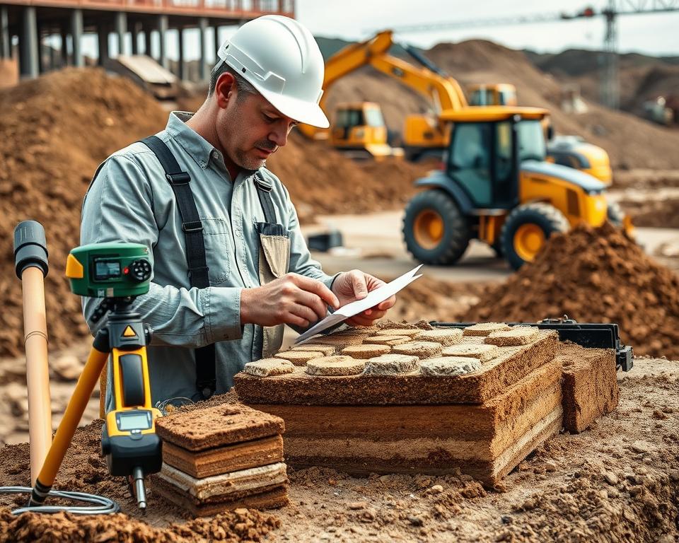 Bodenmechaniker: Bodenanalyse für stabile Baugrundlagen
