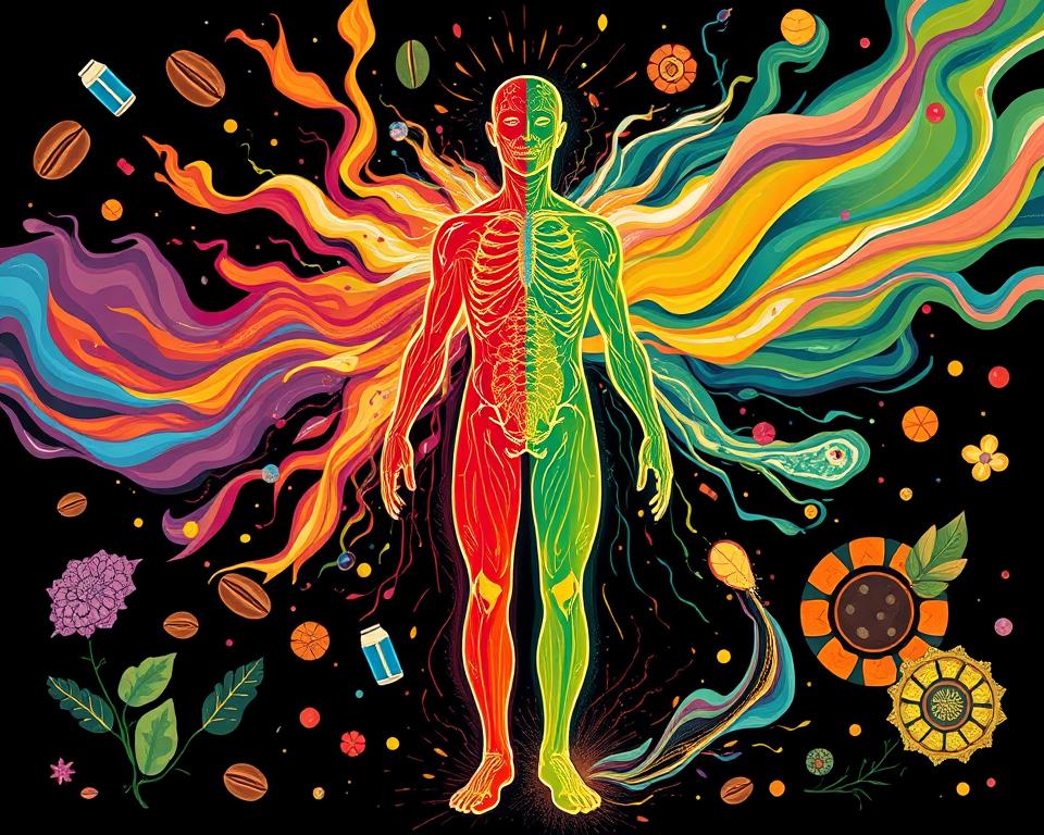 Einfluss von Stimulantien auf den Körper