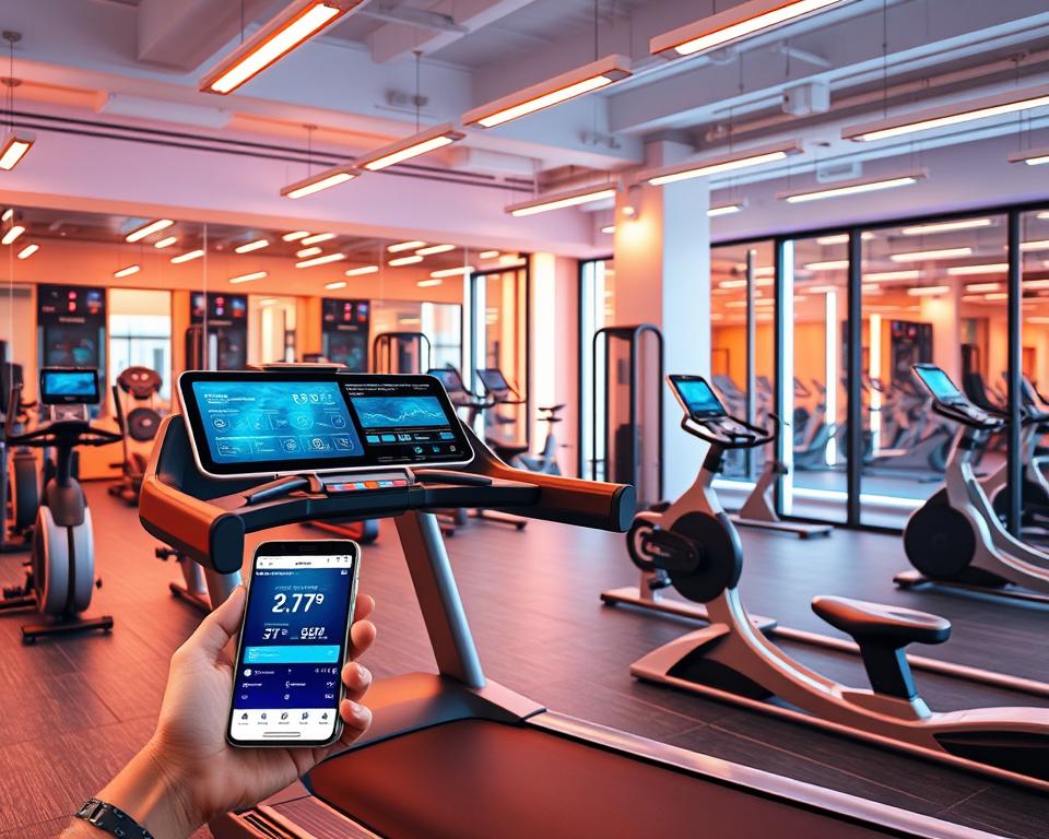 Fitnessgeräte mit integrierter App-Steuerung