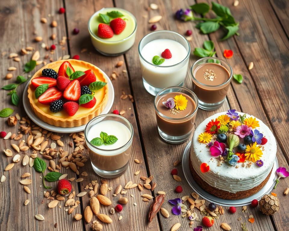 Gesunde vegane Desserts