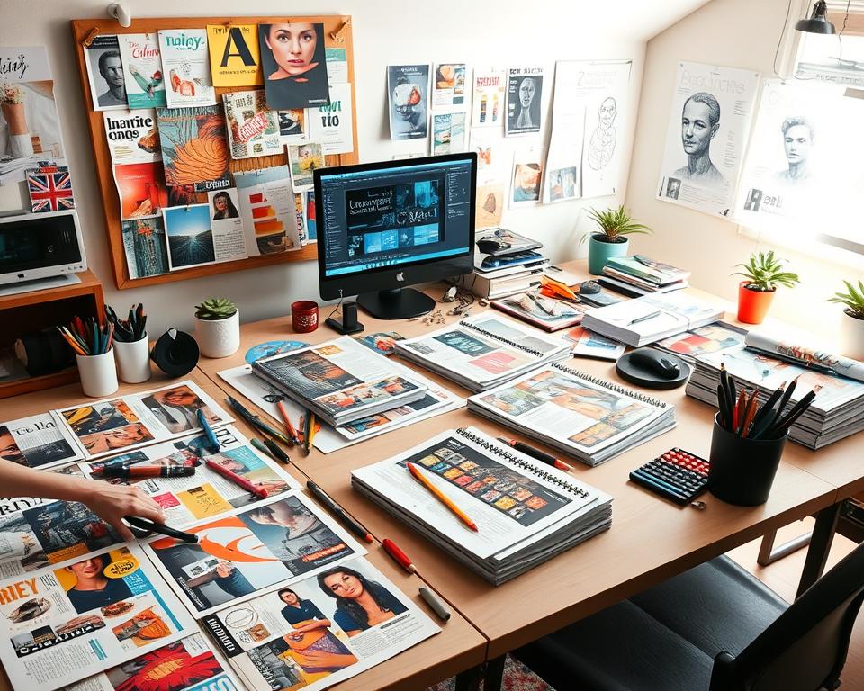 Grafikredakteur: Gestaltung und Planung für Magazine