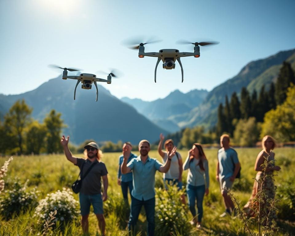 Hoch hinaus: Drohnenfliegen für Einsteiger