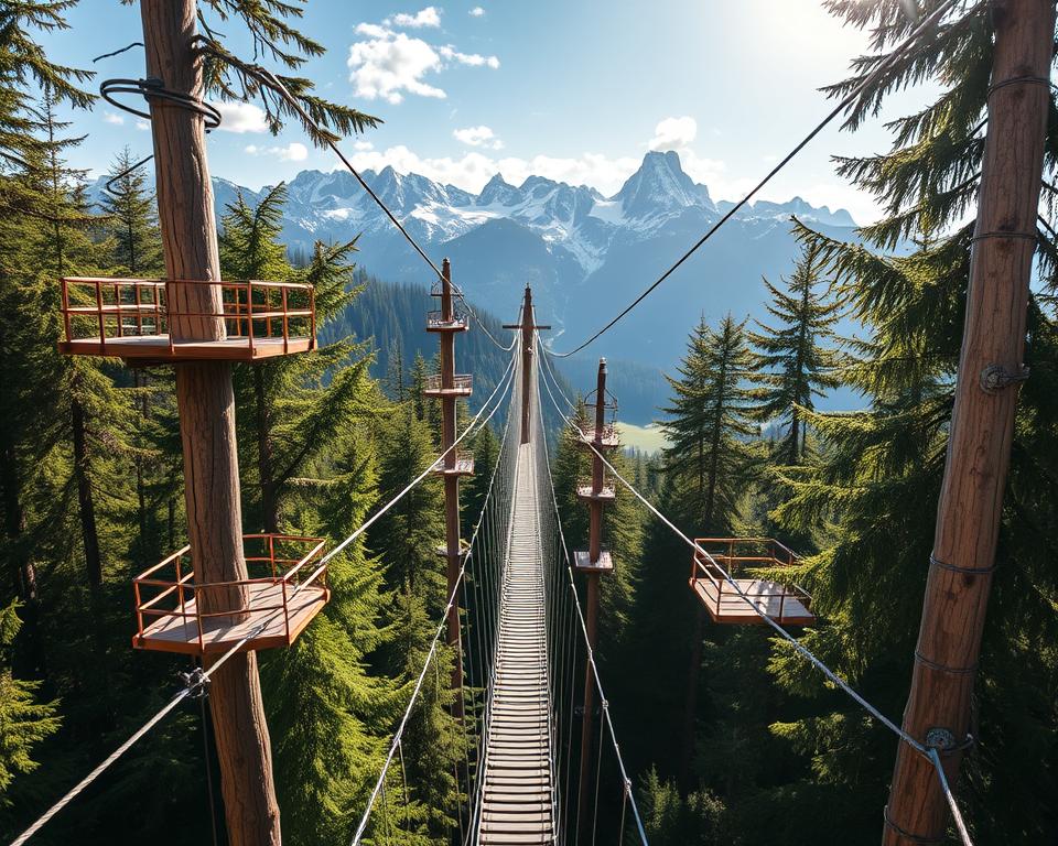 Hochseilgärten in Österreich