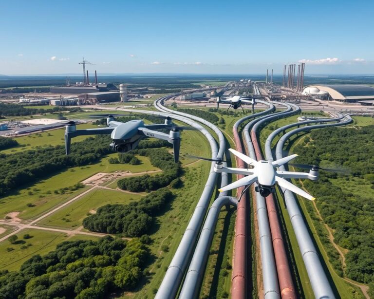 Können Drohnen die Überwachung von Pipelines automatisieren?