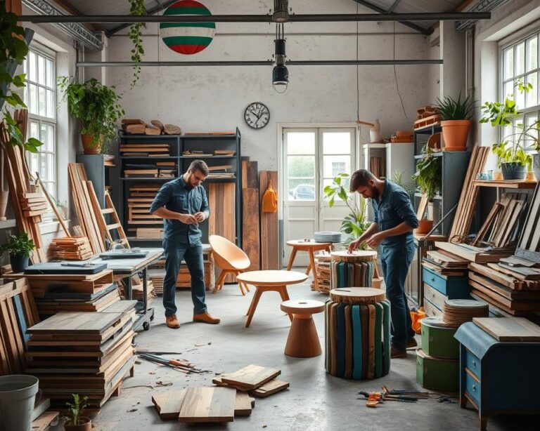 Können Recyclingmethoden die Herstellung von Möbeln nachhaltiger machen?