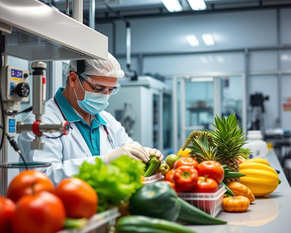 Lebensmittelqualitätsprüfer: Sicherheit in der Lebensmittelproduktion