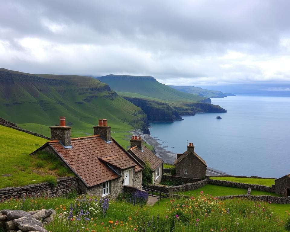 Malerische Landschaften in Galway, Irland