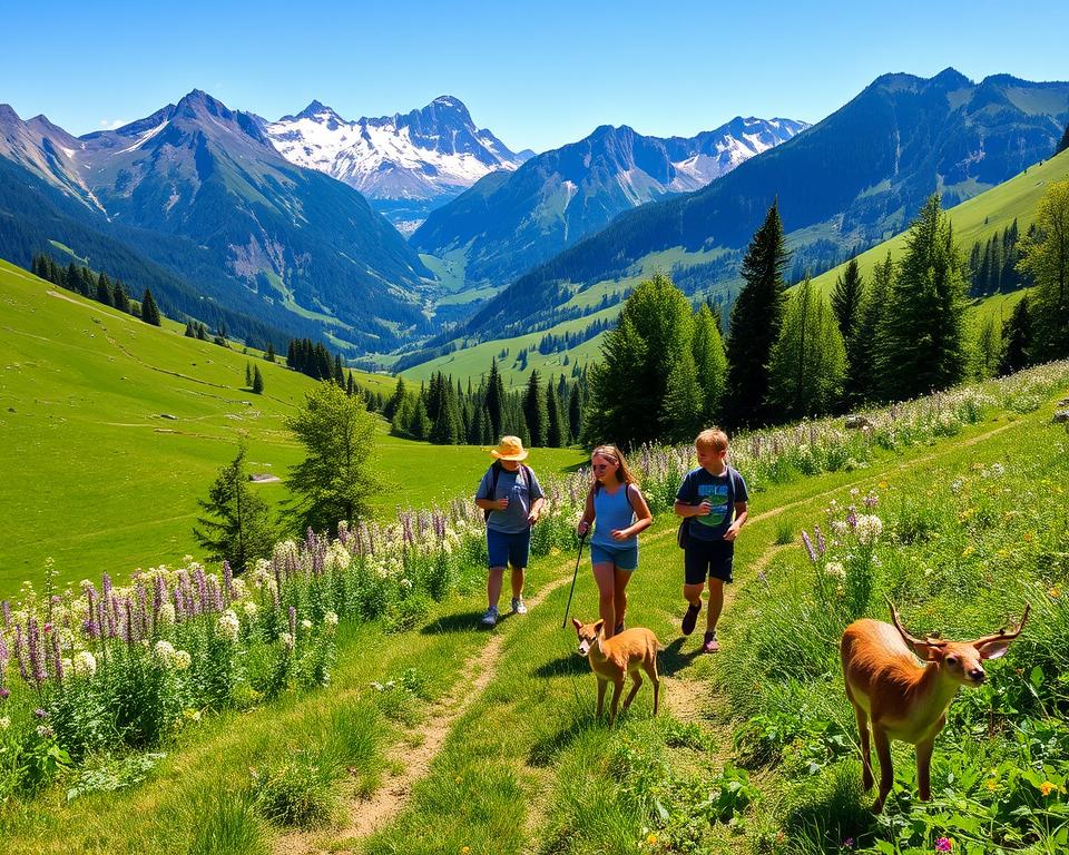 Naturerlebnisse mit Kindern Tirol