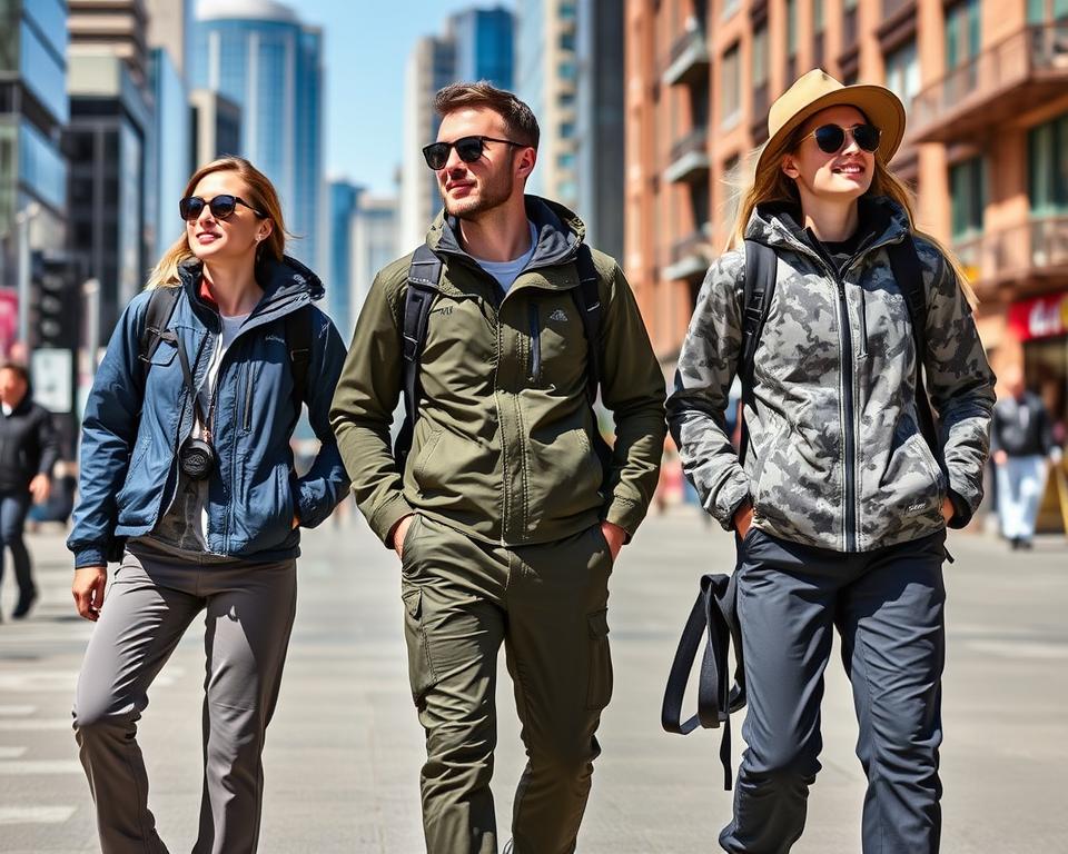 Outdoor-Bekleidung für urbane Entdecker